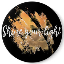 Botão Leve Brilhando