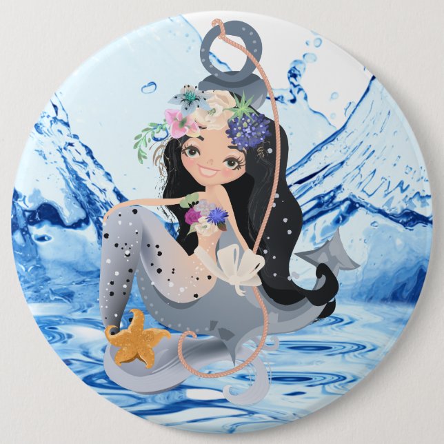 Bóton Redondo 15.24cm Botão redondo (Frente)