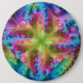 Bóton Redondo 15.24cm Botão Redondo, Colossal, 6 Polegadas