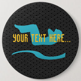 Bóton Redondo 15.24cm Botão 'Yoga' para o ginásio do Esporte legal