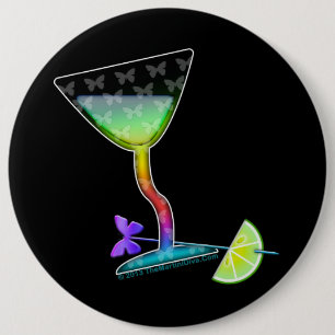 BÓTON REDONDO 15.24CM BOTÕES - BORRACHA MARTINI