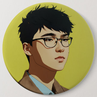 Bóton Redondo 15.24cm Botões do Designer