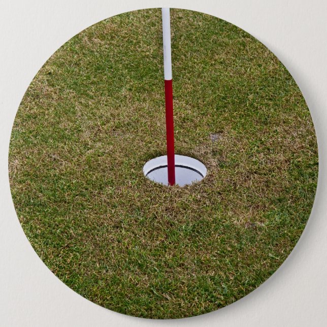 Bóton Redondo 15.24cm Buraco de golfe (Frente)
