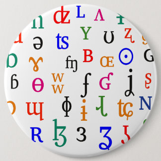 Bóton Redondo 15.24cm Caráteres de IPA