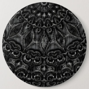 Bóton Redondo 15.24cm Carvões de Mandala