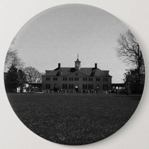 Bóton Redondo 15.24cm Casa vintage George Washington Mount Vernon EUA