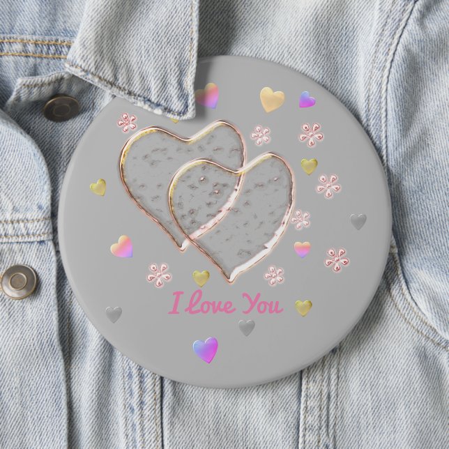 Bóton Redondo 15.24cm Casamento vintage (In Situ)