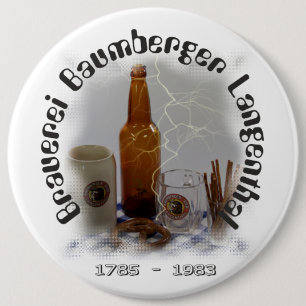 Bóton Redondo 15.24cm Cervejaria Baumberger Langenthal Button