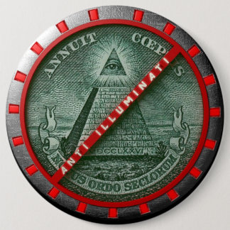 Bóton Redondo 15.24cm Chapa Anti Illuminati