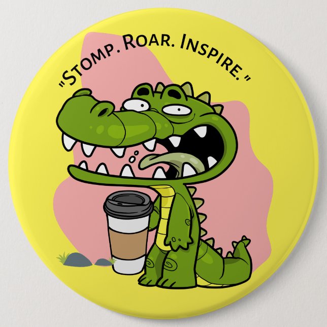 Bóton Redondo 15.24cm codrilo (Frente)