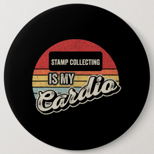 Bóton Redondo 15.24cm Coleta De Carimbo É Meu Retro De Vintagem De Cardi