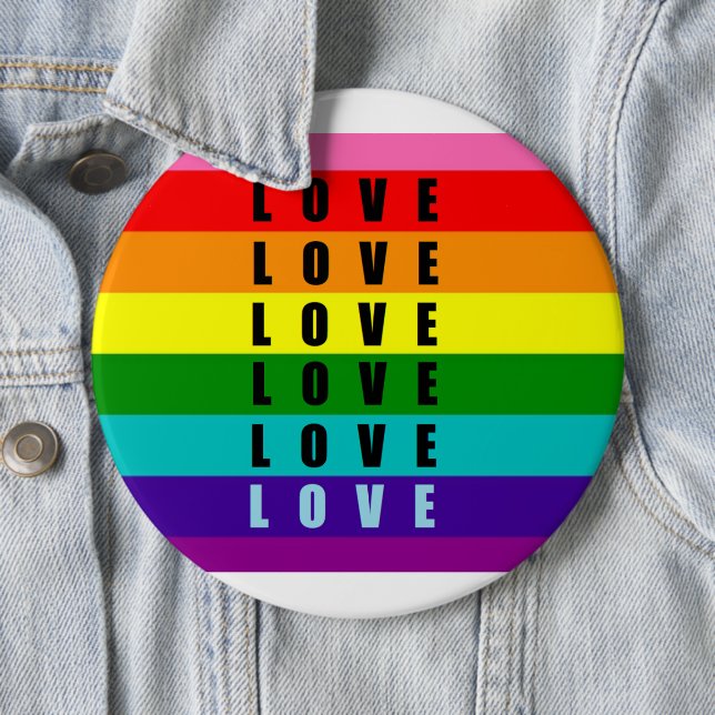 Bóton Redondo 15.24cm Comemorar amor, orgulho e autenticidade (In Situ)