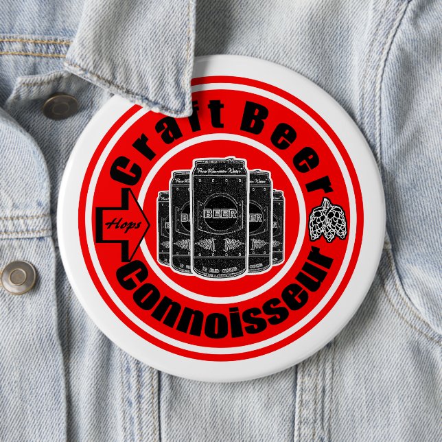 Bóton Redondo 15.24cm Consola de Cerveja do artesanato (In Situ)