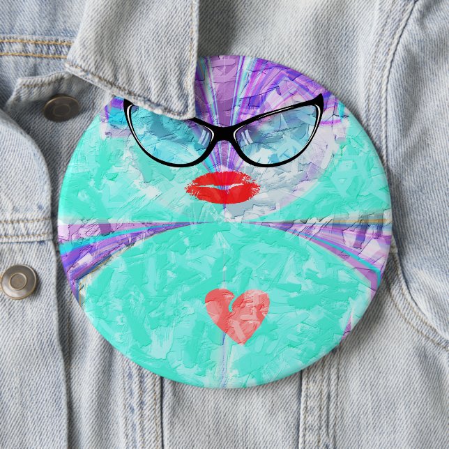 Bóton Redondo 15.24cm Coração perfeito (In Situ)