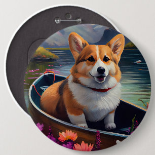 Bóton Redondo 15.24cm Corgi de Remo: Uma Aventura Cênica