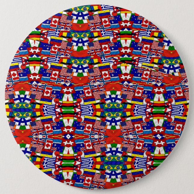 Bóton Redondo 15.24cm Crachá (Frente)