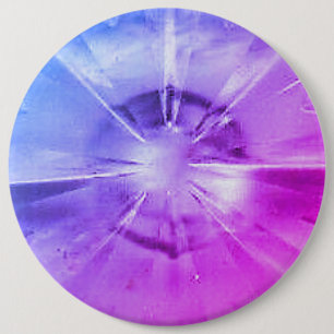 BÓTON REDONDO 15.24CM CRACHÁ DE ESTILO DO BOTÃO DO DESIGN