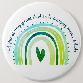 Bóton Redondo 15.24cm Crachás - Deus dá...