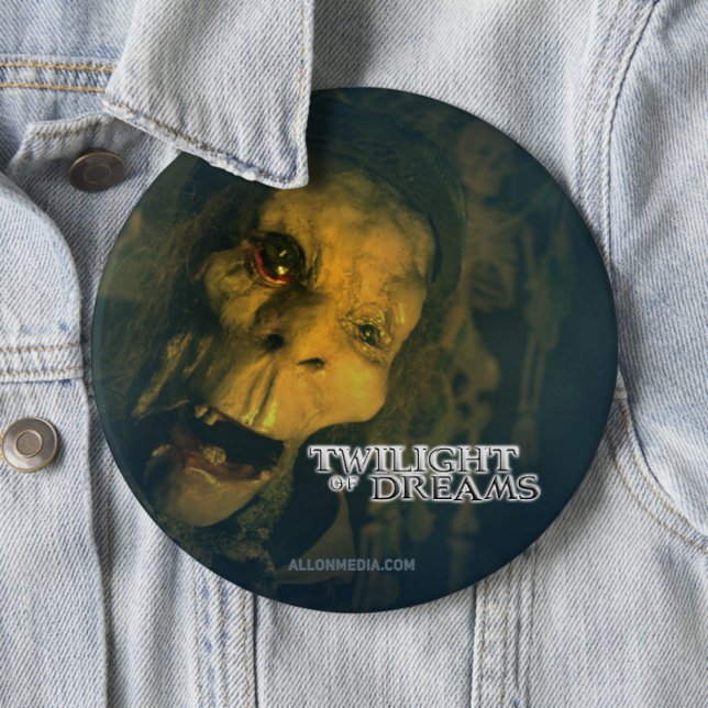 Bóton Redondo 15.24cm Crepúsculo do botão de Tommy dos sonhos (In Situ)