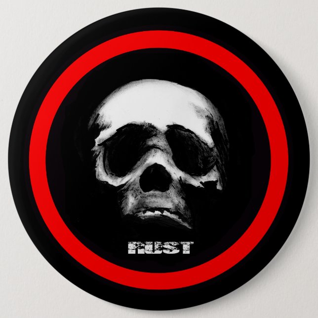 Bóton Redondo 15.24cm Demonoid (Frente)