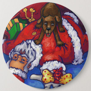 Bóton Redondo 15.24cm Desejo de Natal