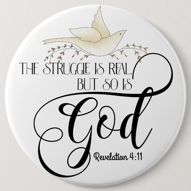 Bóton Redondo 15.24cm Design seu ou Mantenha (Frente)