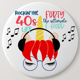 Bóton Redondo 15.24cm Design seu próprio botão de reviravolta