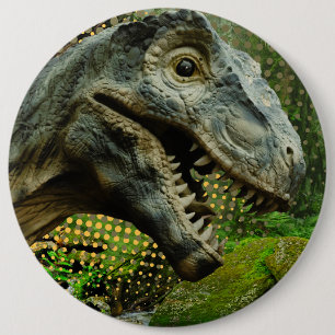 Bóton Redondo 15.24cm dinossauro
