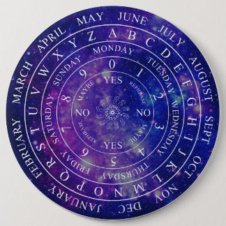 Bóton Redondo 15.24cm Divinção de Gráfico de Conselhos Pendulum Jogo Rox
