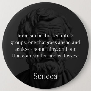 Bóton Redondo 15.24cm Divisão do Seneca: Os Doers e os Críticos