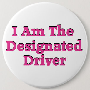 Bóton Redondo 15.24cm Driver designado no botão Rosa