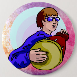 Bóton Redondo 15.24cm Drumer boy