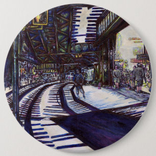 Bóton Redondo 15.24cm Dusting the Piano