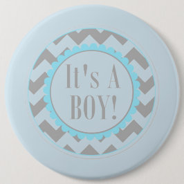 Bóton Redondo 15.24cm É um menino