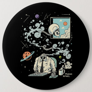 Bóton Redondo 15.24cm Esqueleto ADHD de espaçamento 61