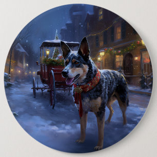 Bóton Redondo 15.24cm Estação Festiva de Natal Australiana