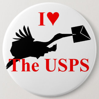 Bóton Redondo 15.24cm Eu adoro o botão do escritório Posto