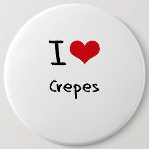 Bóton Redondo 15.24cm Eu amo Crepes
