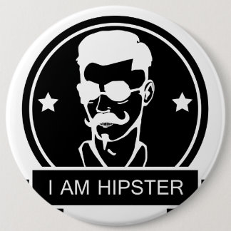 Bóton Redondo 15.24cm Eu sou hipster