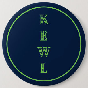 Bóton Redondo 15.24cm Expressões divertidas