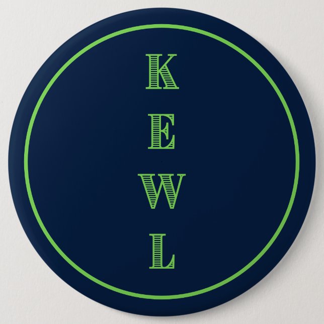 Bóton Redondo 15.24cm Expressões divertidas (Frente)