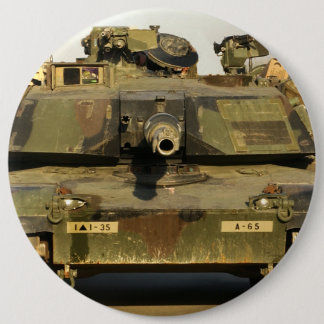 Bóton Redondo 15.24cm Faça meu MBT do dia M1A1Abrams