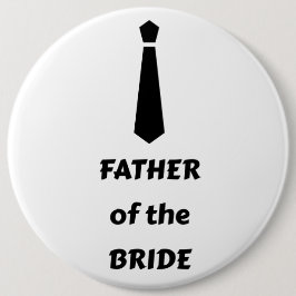 Bóton Redondo 15.24cm Father of the Bride