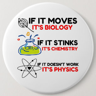 Bóton Redondo 15.24cm FÍSICA DE QUÍMICA DE BIOLOGIA DA Ciência