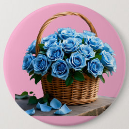 Bóton Redondo 15.24cm Flores