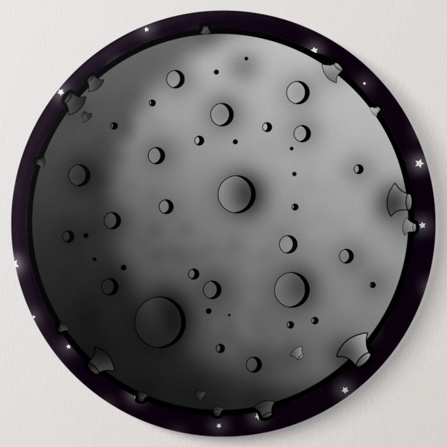 Bóton Redondo 15.24cm Foguete (Frente)