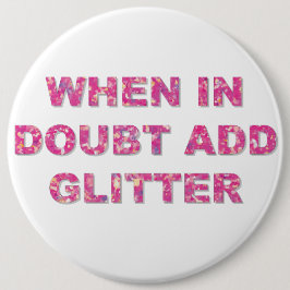 Bóton Redondo 15.24cm Folha de aspas rosa com aspas