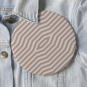 Bóton Redondo 15.24cm Fundo de faixas diagonais simétricas 12