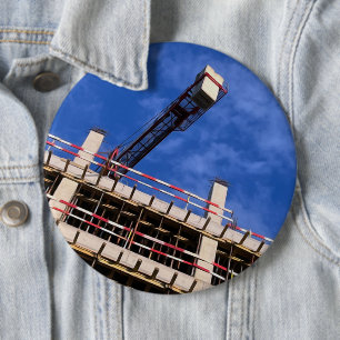 Bóton Redondo 15.24cm Geometria no ar