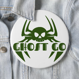 Bóton Redondo 15.24cm Ghost Go Spooky Season